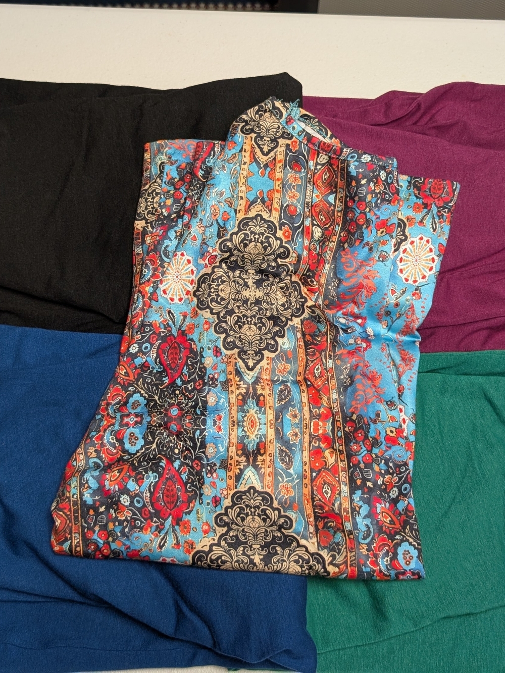 Set Of 5 Flowy Summer Tops